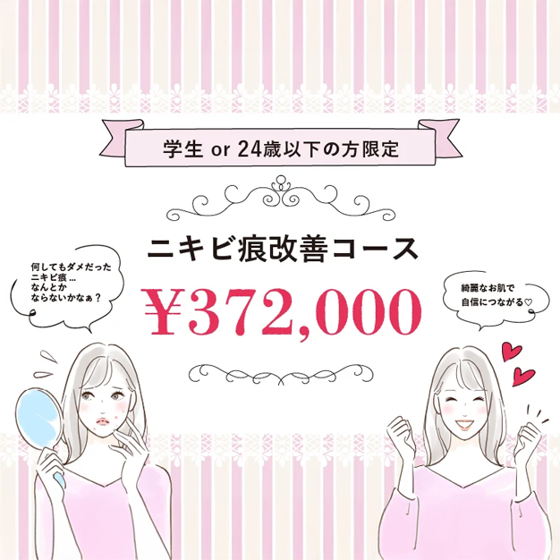 ニキビ痕改善コース